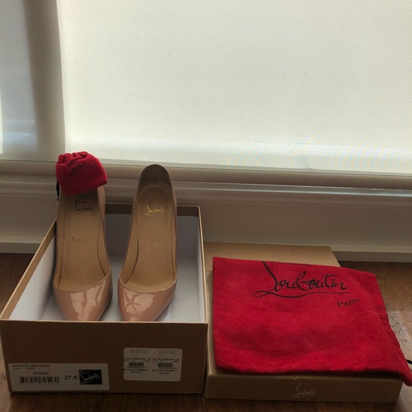 CHRISTIAN LOUBOUTIN - So Kate Nude Patent - Picture 7 of 8